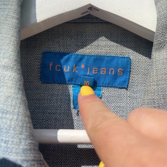 FCUK denim jacket circa 2002 - Picture 2 of 9